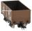 7-plank open wagon in SR brown - 40023