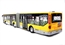 Mercedes Benz Citaro articulated bendy bus "Eden Project, Cornwall"