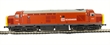 Class 37 37419 in DB Schenker red livery
