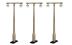 UK working concrete twin lamps - Pack of 3 - Just Plug lighting system