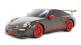 Porsche 911 GT3 RS in black with red alloys (remote control)