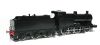 Fowler 4F 0-6-0 & tender loco in painted plain black (Brassworks Range)