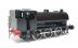 J94 Austerity 0-6-0 saddle tank loco with high bunker in un-numbered black (Brassworks Range)