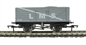 7 plank wagon in LMS grey
