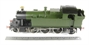 Class 45xx 2-6-2T in plain green - unlettered