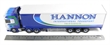 DAF XF105 with Fridge Container "Hannon International Transport" - Production run of 2000