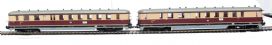 Class VT137/VS145 Diesel-electric railcar and driving trailer of the German DDR in maroon & cream livery Epoch 3