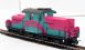 Class Rh 2091 010 in Dollnitz Industrial  turquoise & pink livery
