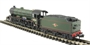 Class B17 4-6-0 "Hull City" 61660 in BR green with late crest
