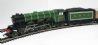 "Flying Scotsman" complete trainset, with 3 coaches