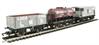 Somerset Belle train set with Class 3F 0-6-0 S&DJR 0-6-0 steam loco & 3 wagons - DCC control