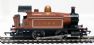 Class 101 Holden 0-4-0T 710 in LSWR lined brown
