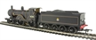Class T9 Greyhound 4-4-0 30285 in BR Black with early emblem - DCC Fitted