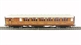 Gresley 61' 6" corridor composite brake coach in LNER teak 24067