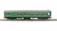 Maunsell 6 Compartment 3rd Class Brake (High Window) in Southern Railway green - 3786 - Set 244