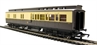Clerestory brake coach in GWR chocolate and cream 3423
