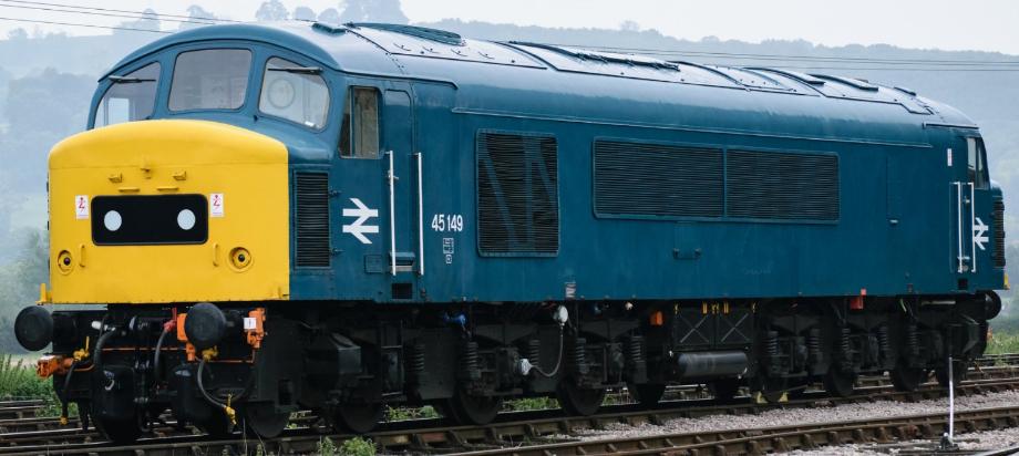 45149 at the Gloucestershire & Warwickshire Railway in September 2017. ©Dan Adkins