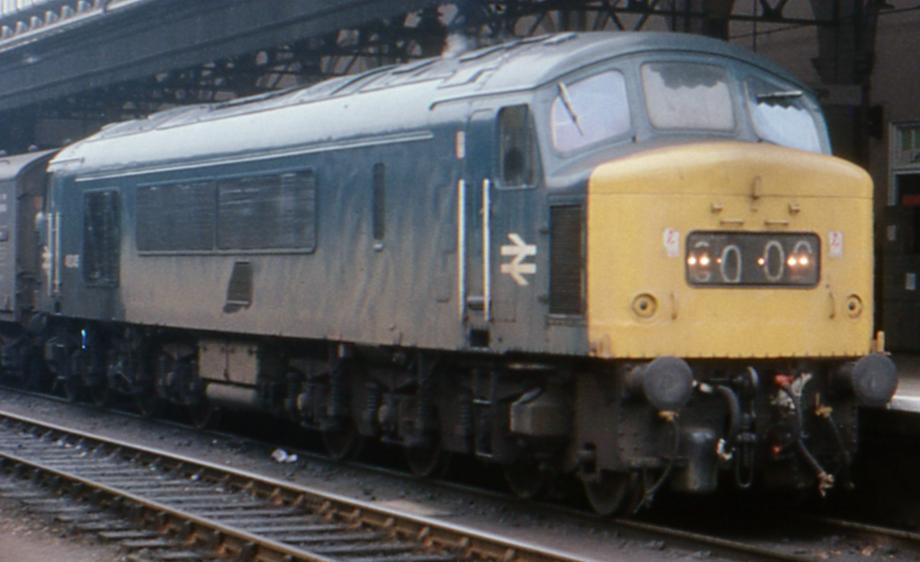 46045 at Exeter St Davids in January 1976. ©Barry Lewis