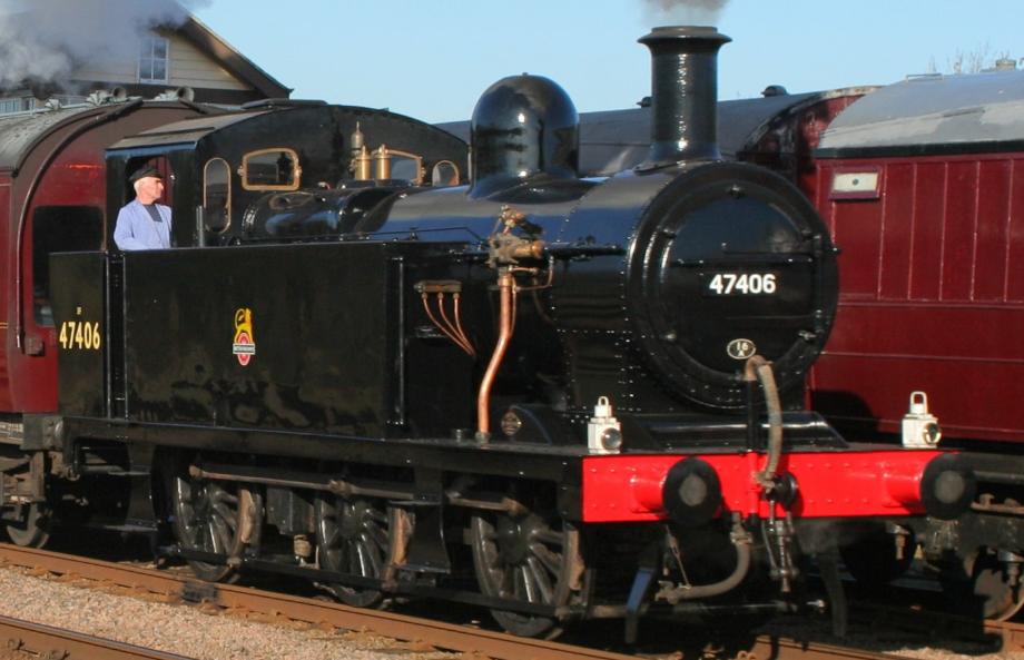 47406 at the Great Central Railway in January 2010. © Duncan Harris