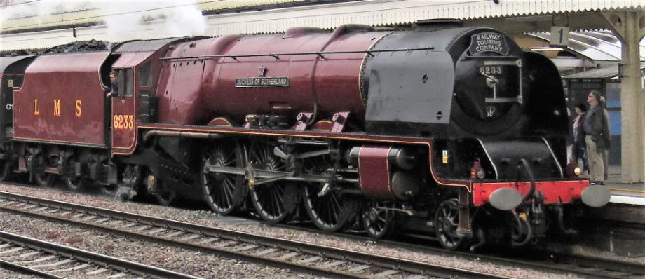 4-6-2 Class 8P Princess Coronation non-streamlined LMS