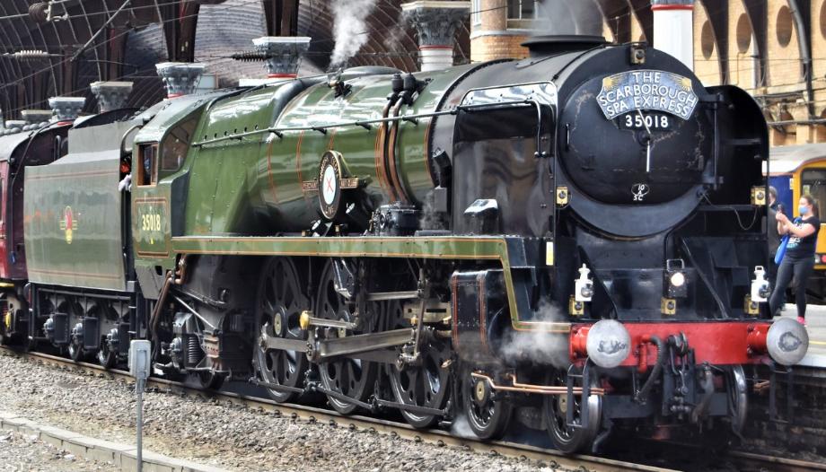 4-6-2 Class 8P Merchant Navy rebuilt SR