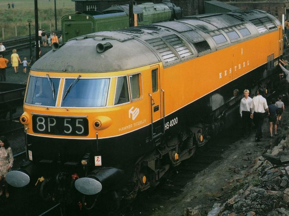 HS4000 at Barrow Hill in September 1971. ©Phil Sangwell