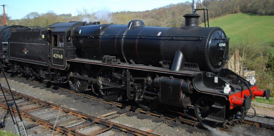 42968 at the Severn Valley Railway in March 2012. ©Hugh Llewelyn