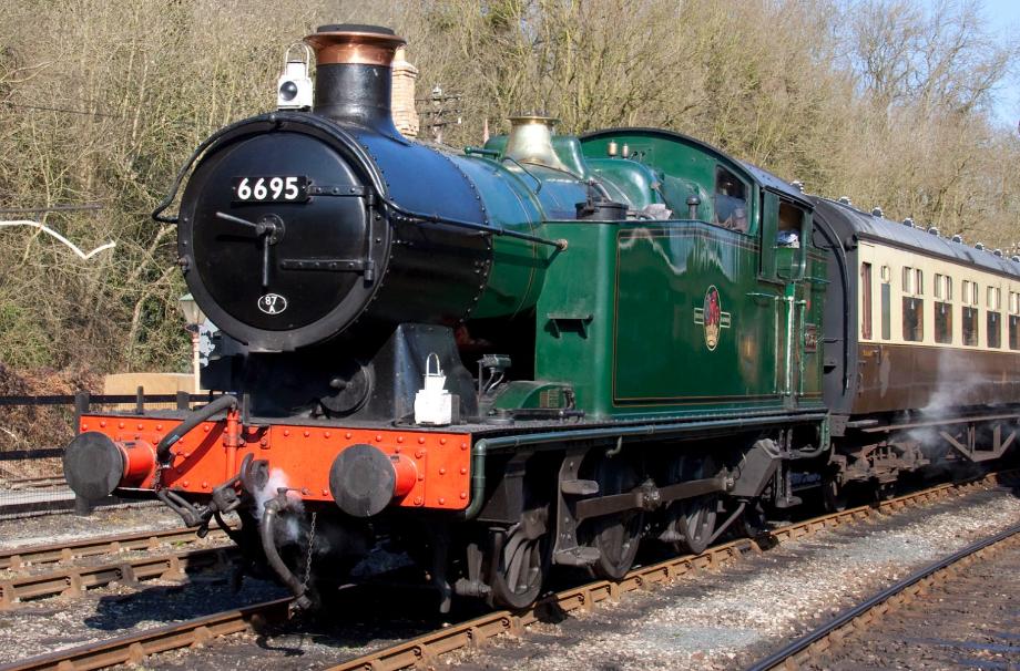 6695 at the Severn Valley Railway in March 2010.  ©Tony Hisgett