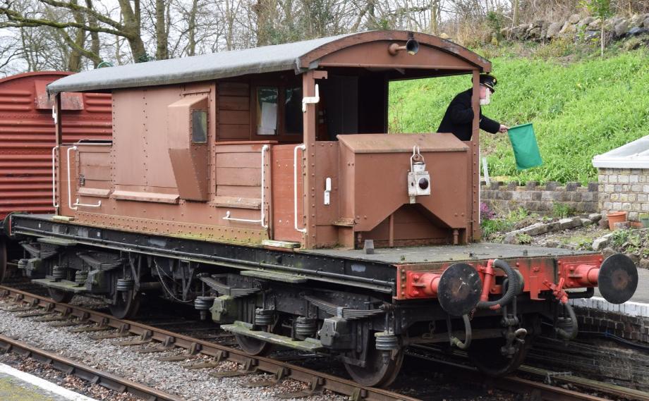 SR Queen Mary brake van