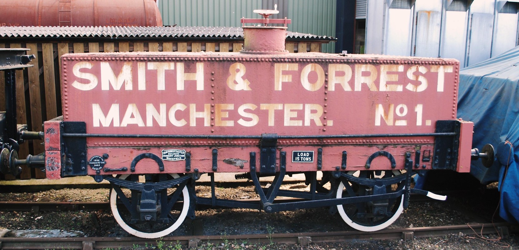 L&YR 3462 (as Smith & Forrest Manchester No.1) at Didcot Railway Centre in May 2010. ©Hugh Llewelyn