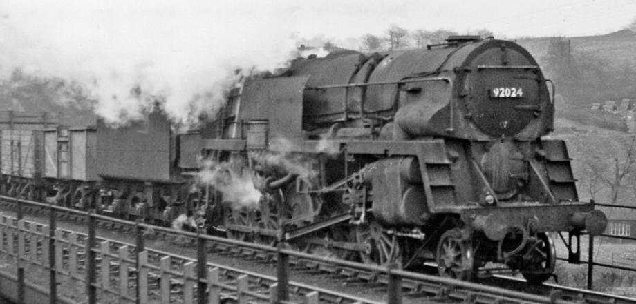 2-10-0 Class 9F BR crosti boiler