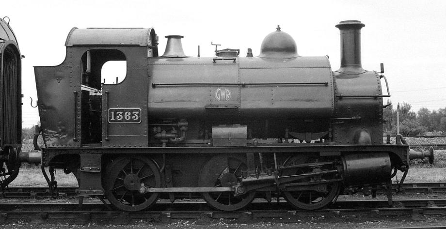 No. 1363 at Didcot Railway Centre. Date unknown. © Barry Lewis