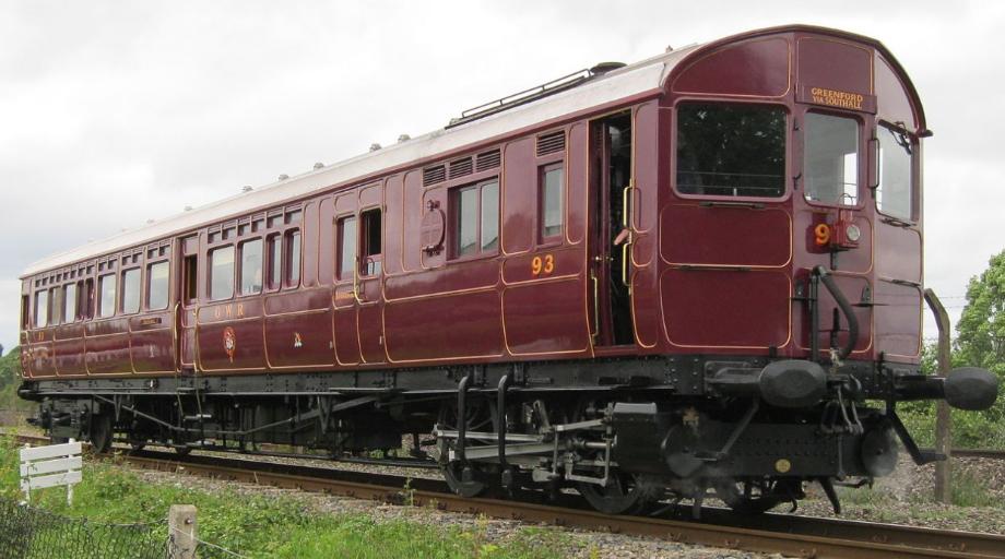 GWR Diagram R steam railmotor