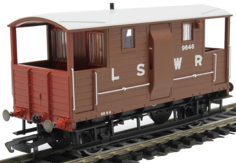 LSWR 20/ 24-ton brake van