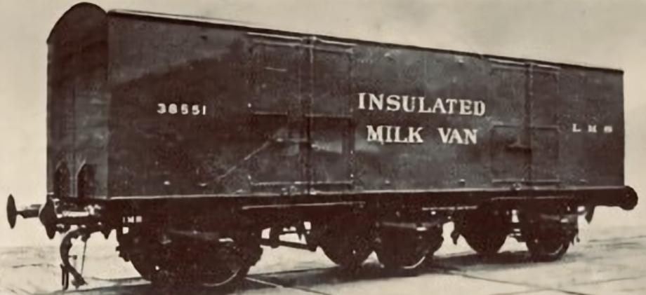 LMS 6 wheel milk van