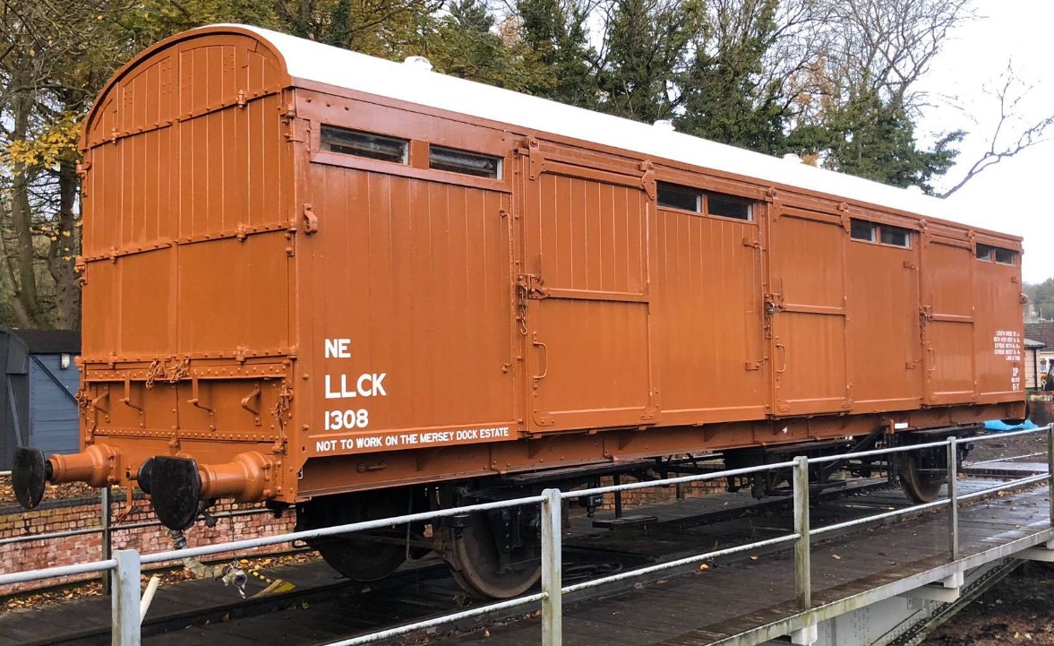LNER CCT covered carriage truck