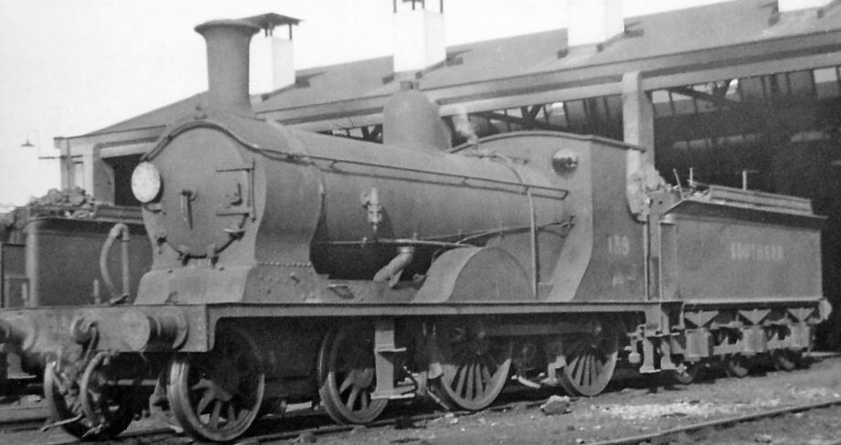 139 at Feltham Locomotive Depot in September 1947. ©Ben Brooksbank