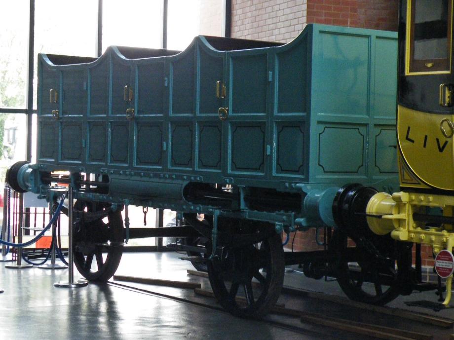 Replica open coach at the National Railway Museum in June 2012. ©Dan Adkins
