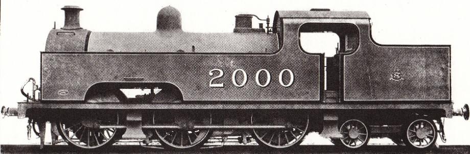 0-6-4T Class 2000 "Flatiron" MR/LMS