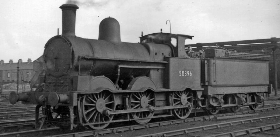 58396 at Workington Locomotive Depot in August 1951. ©Ben Brooksbank