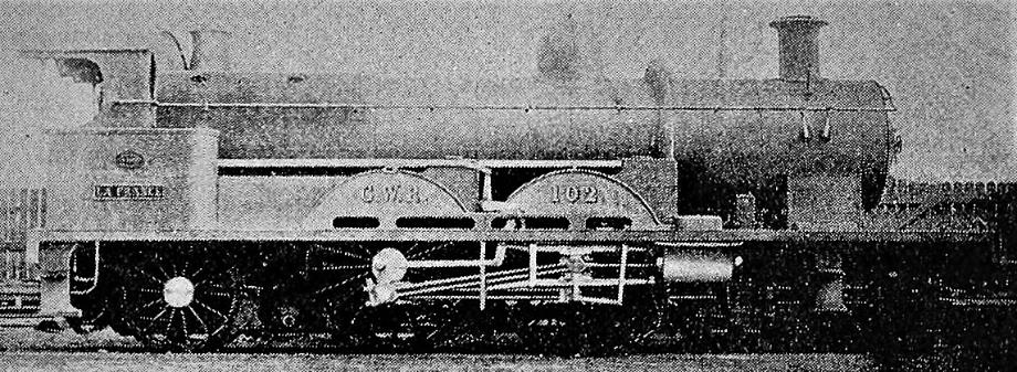 4-4-2 De Glehn Compound GWR