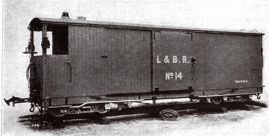 Lynton and Barnstaple 8 Ton Bogie Brake Van