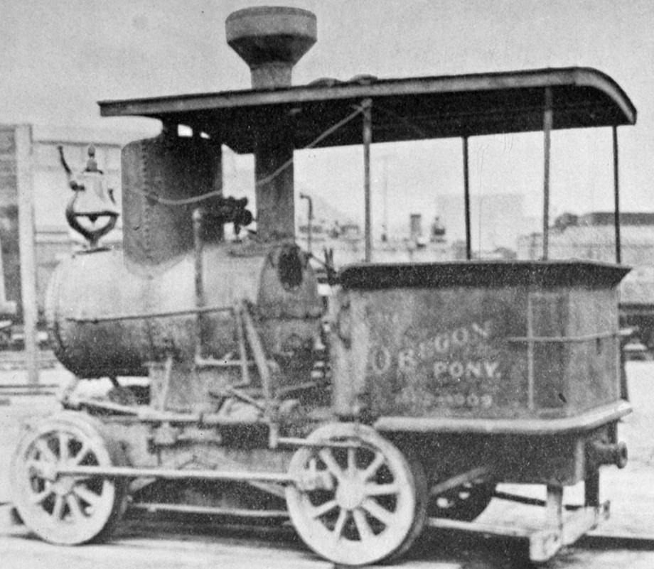 0-4-0 'Oregon Pony' geared loco