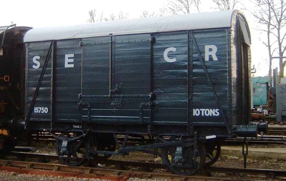 10 ton Goods Van SECR