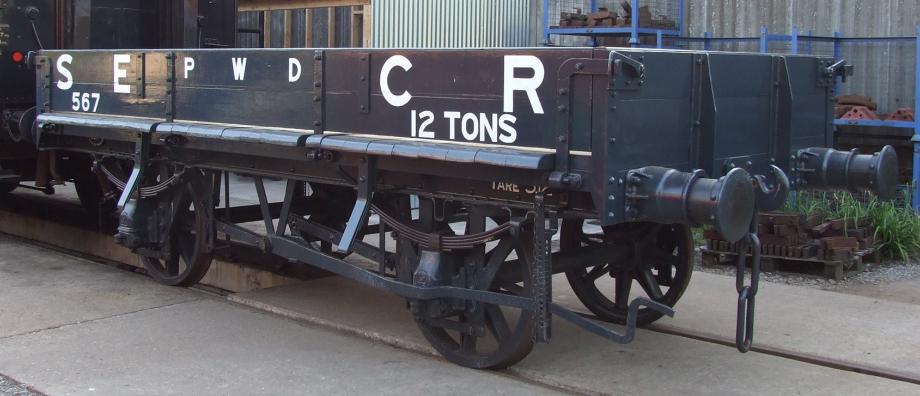 12 ton Ballast Wagon SECR