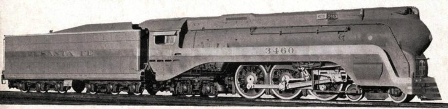 4-6-4 Class 3460 ATSF