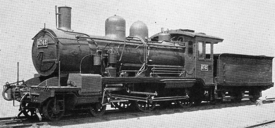 4-4-0 Class 6700/ 6750 JNR