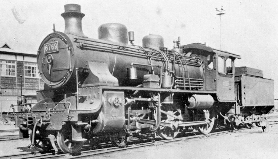 4-4-0 Class 6760 JNR