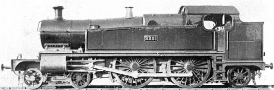 4-4-2T Class 2221 'County Tank' GWR