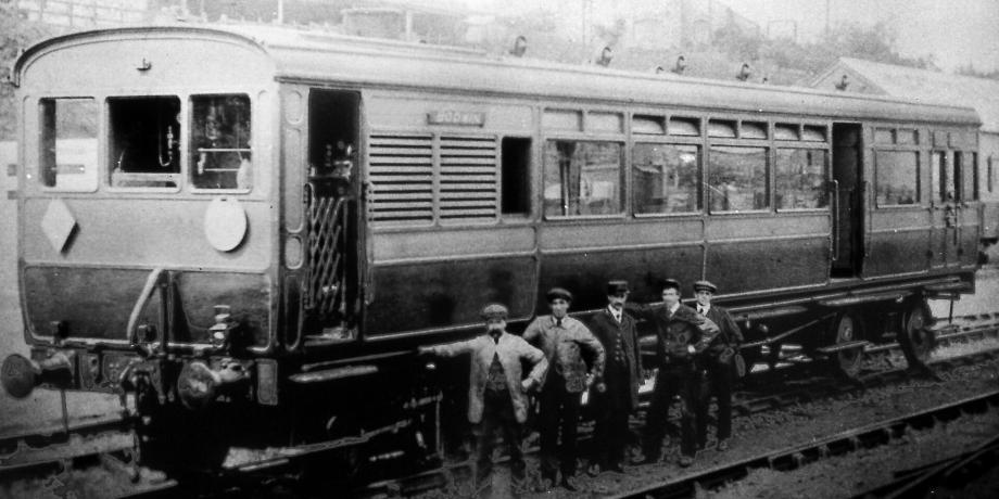 LSWR Drummond steam railmotor